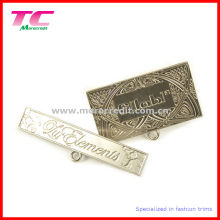 Branded Metal Nameplate Pins for Quality Handbag